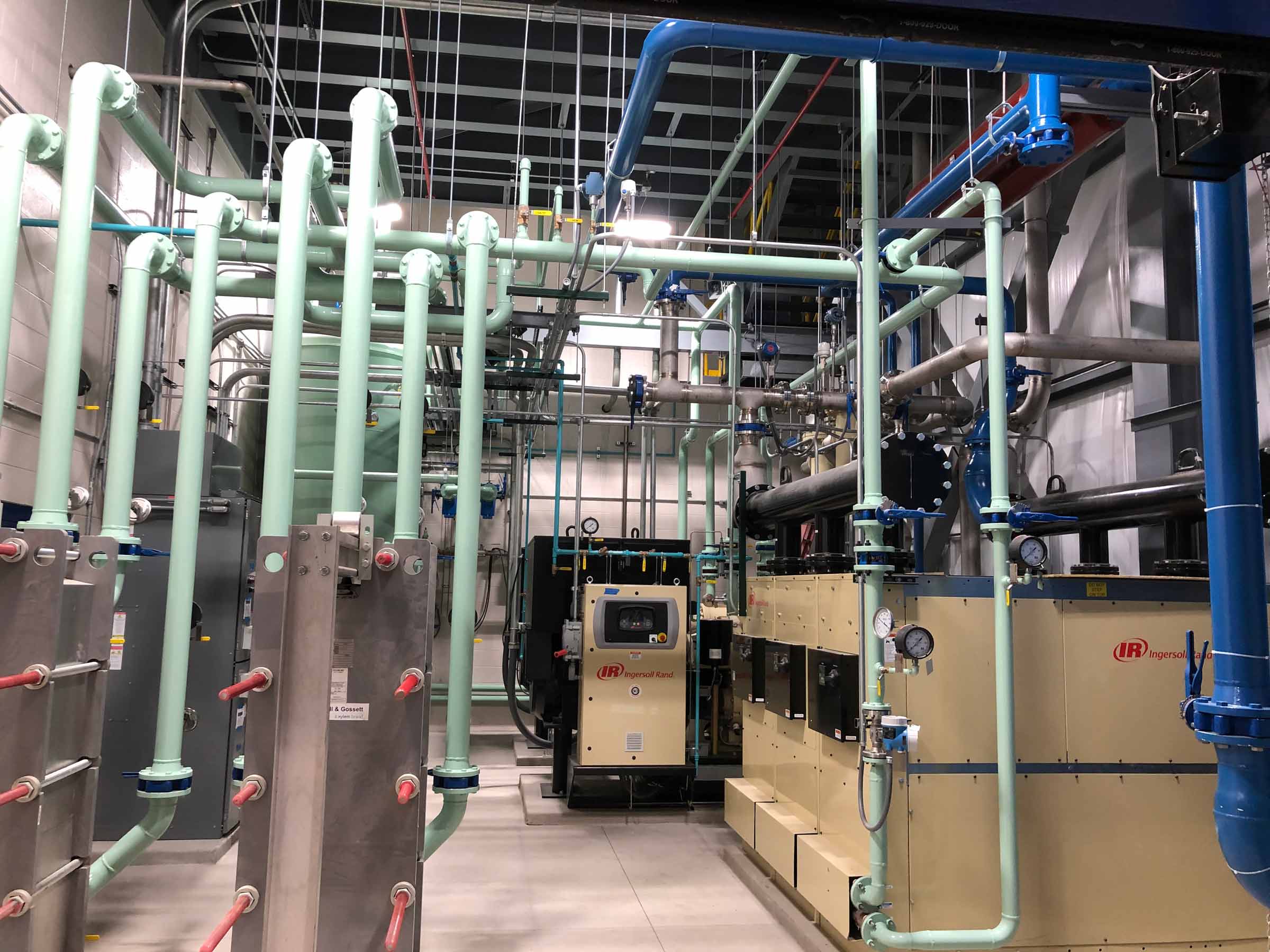 Johns Manville Pipe Insulation Plant